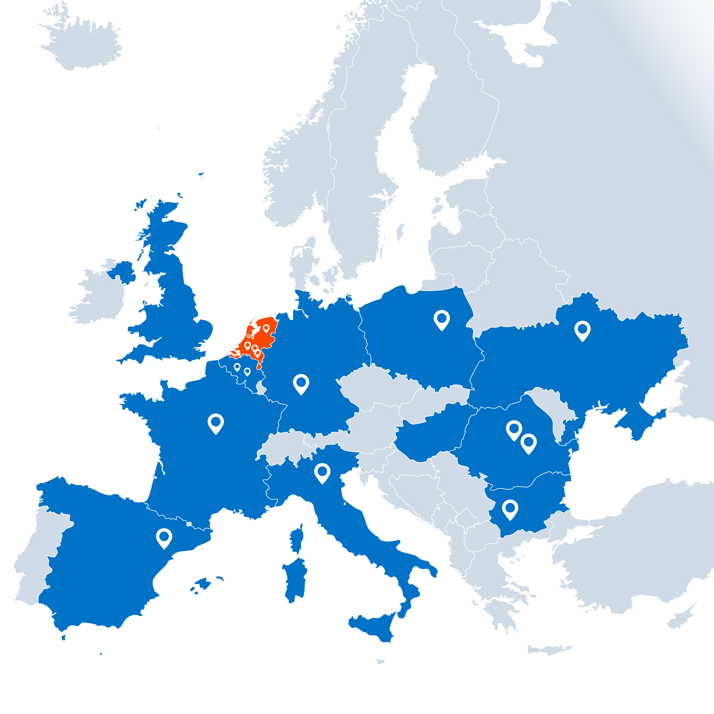 Europees logistiek netwerk